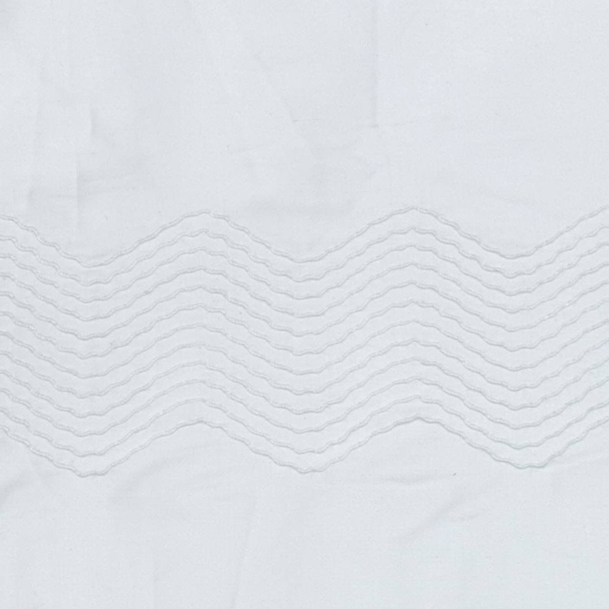 Tuxido Shirt Fabric ManTire Giza Cotton satin Plain Colour White
